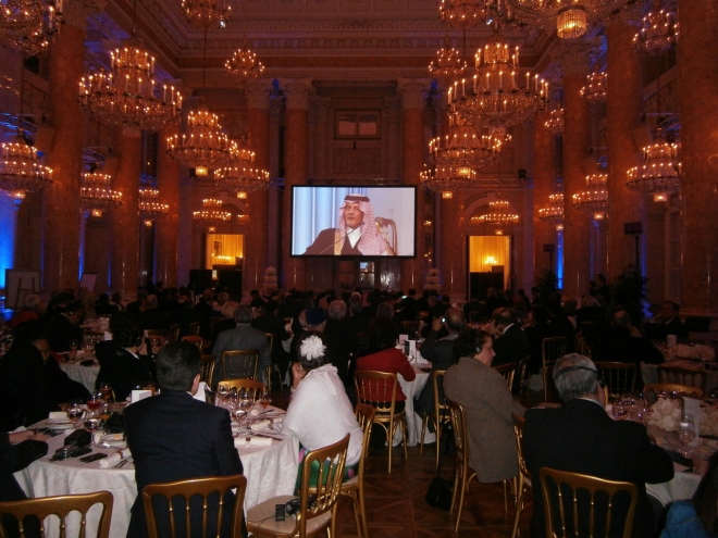 ▲ホーフブルク宮殿で開催されたKAICIID創設祝賀会(2012年11月26日、撮影)