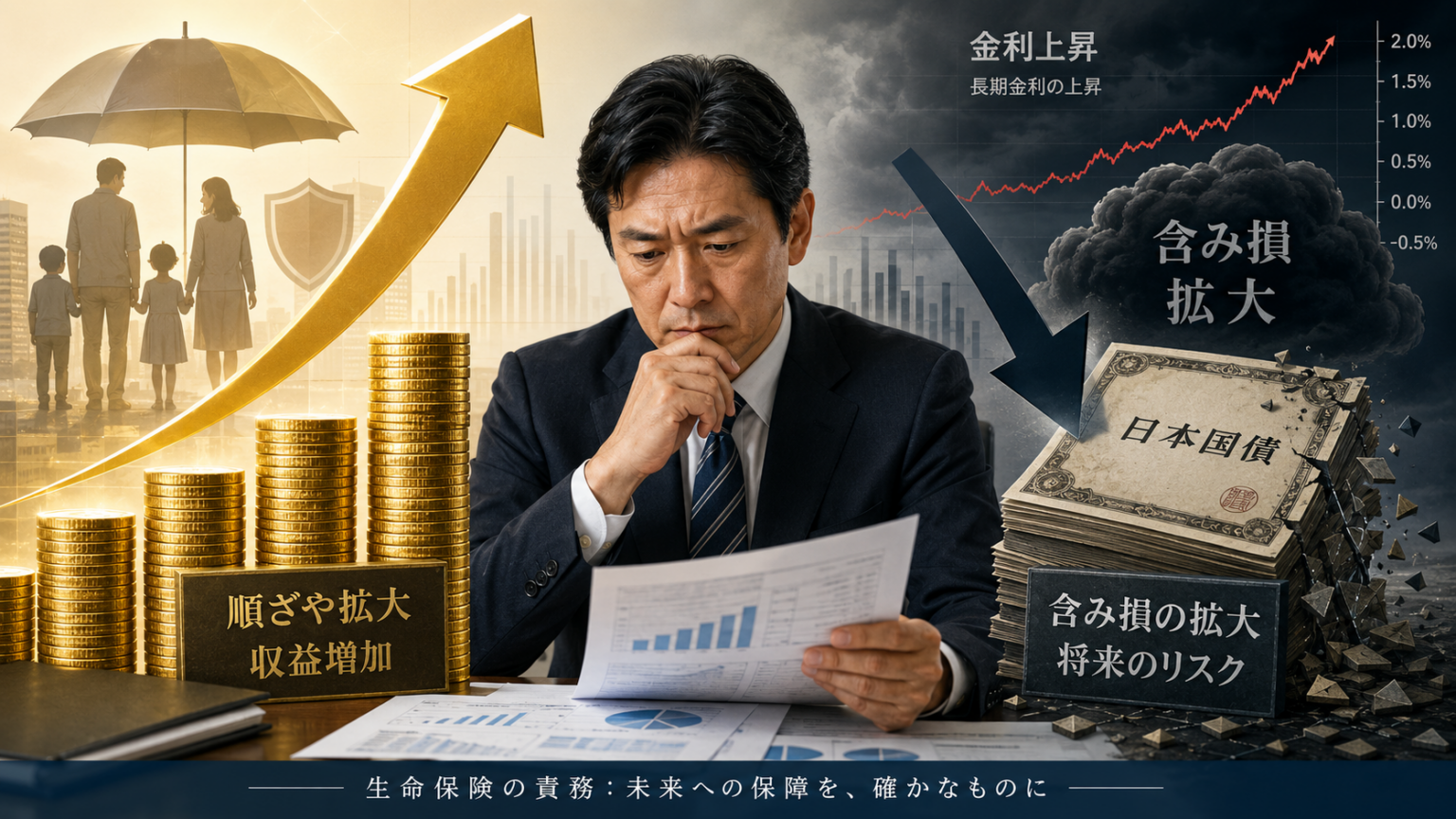 生命保険の利鞘は増えたが含み損も拡大:経営は大丈夫か? | アゴラ 言論プラットフォーム