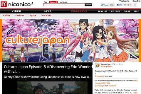 Culture _ Japan Niconico channels